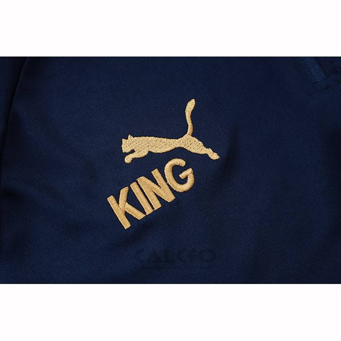 Tuta da Track di Felpa Olympique Marsiglia Bambino 2025-2026 Blu Verde